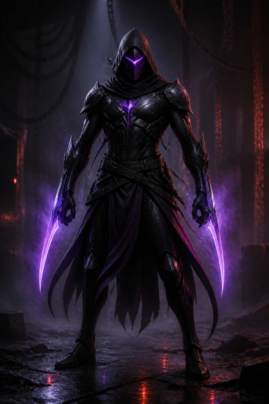Void Reaper, an arena fighter